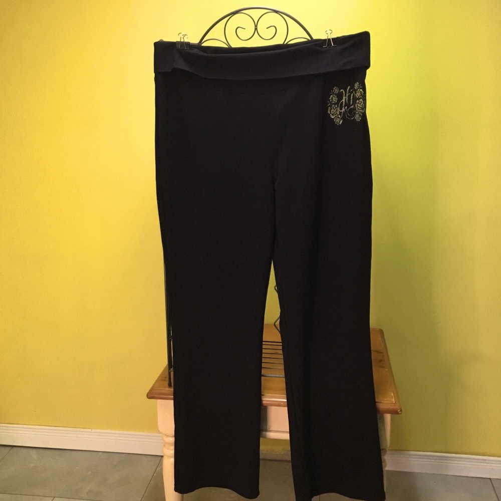 Harley Davidson Yoga Pants 2X Black